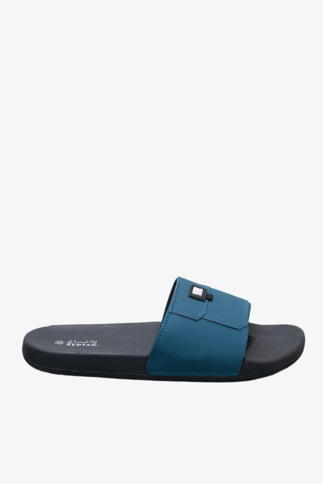 Men Teal Pocket Element Slide sold by Redtag