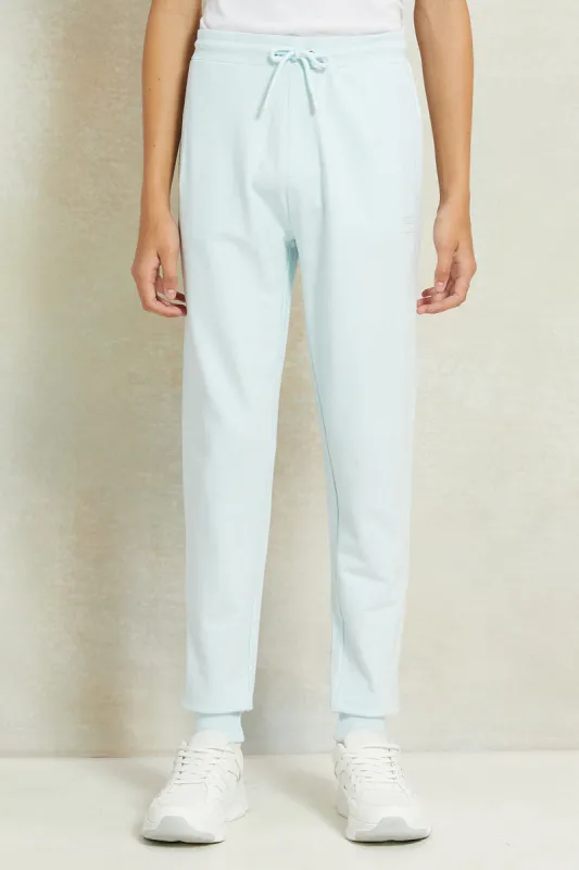Senior Boys White Jogger sold by Redtag
