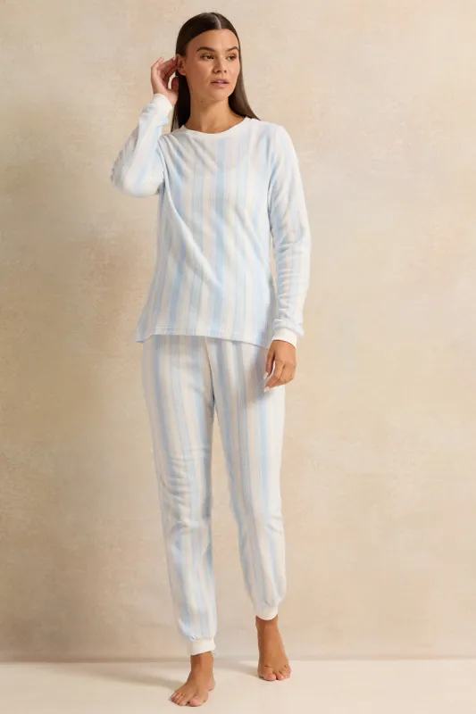 Women White Printed Pajama Set (2 Piece) sold by Redtag