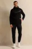 Men Black Active Track Pants sold by Redtag
