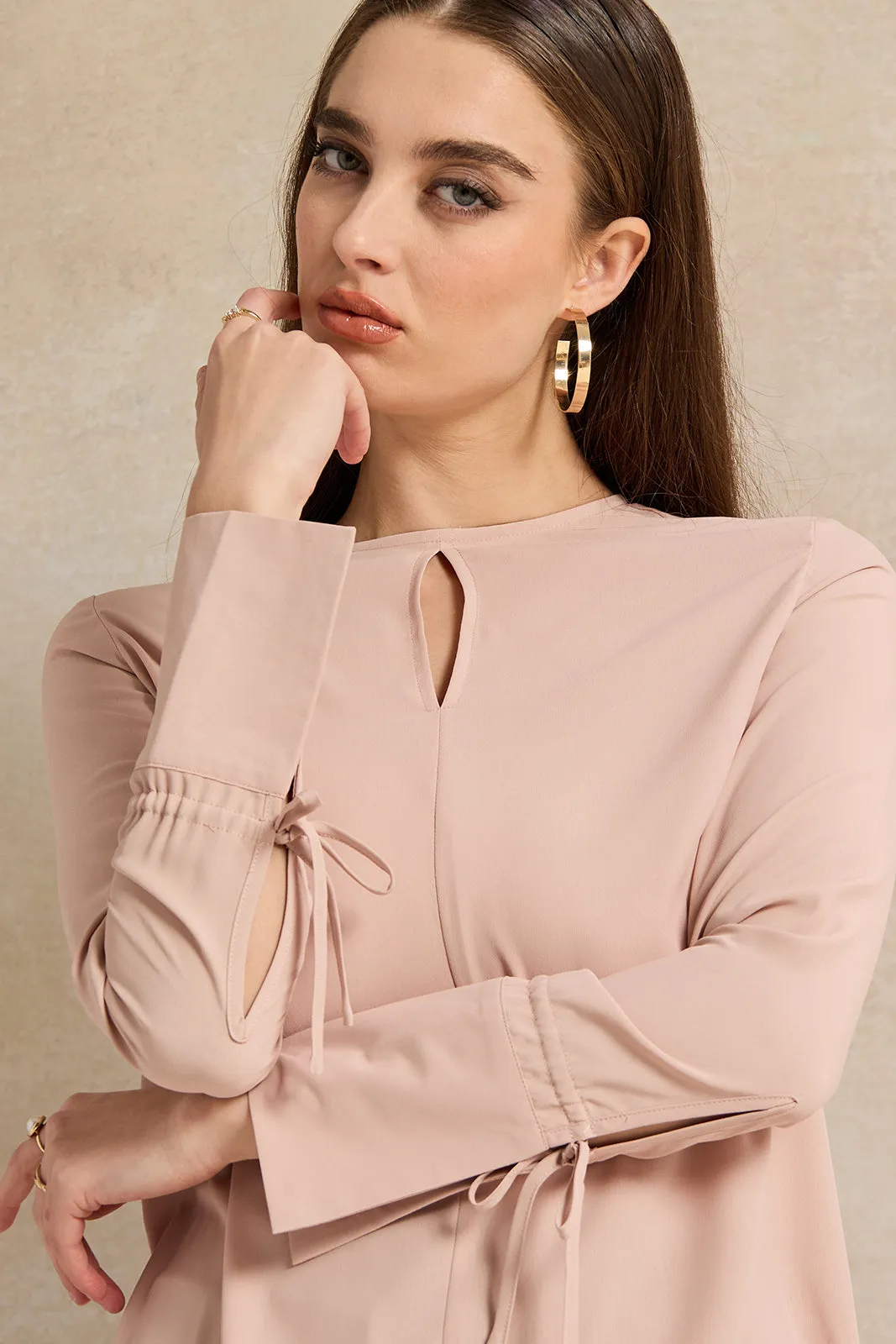 Women Pink Cut Out Blouse sold by Redtag product image thumbnail 4