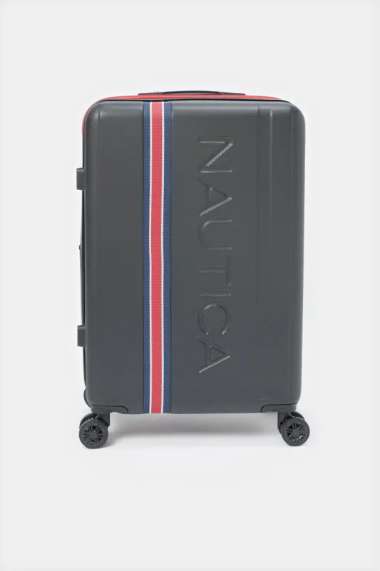 Nautica Black Soft Trolley Luggage 20 Inch sold by Redtag