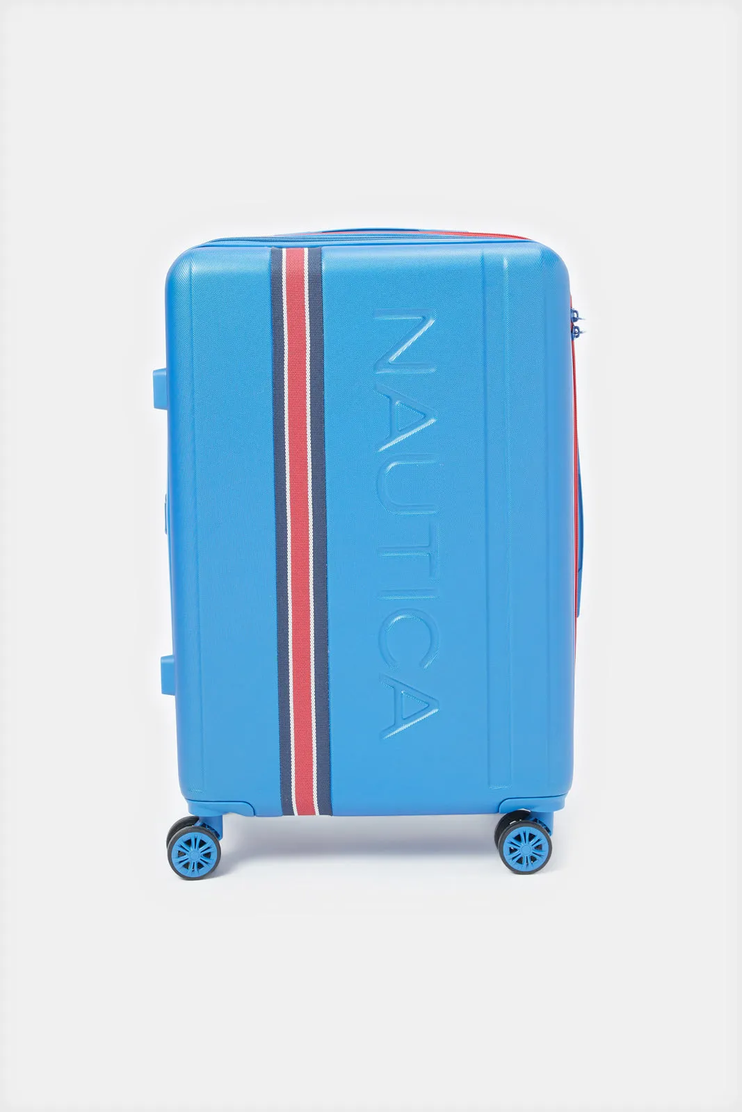 Nautica Blue Soft Trolley Luggage 20 Inch sold by Redtag