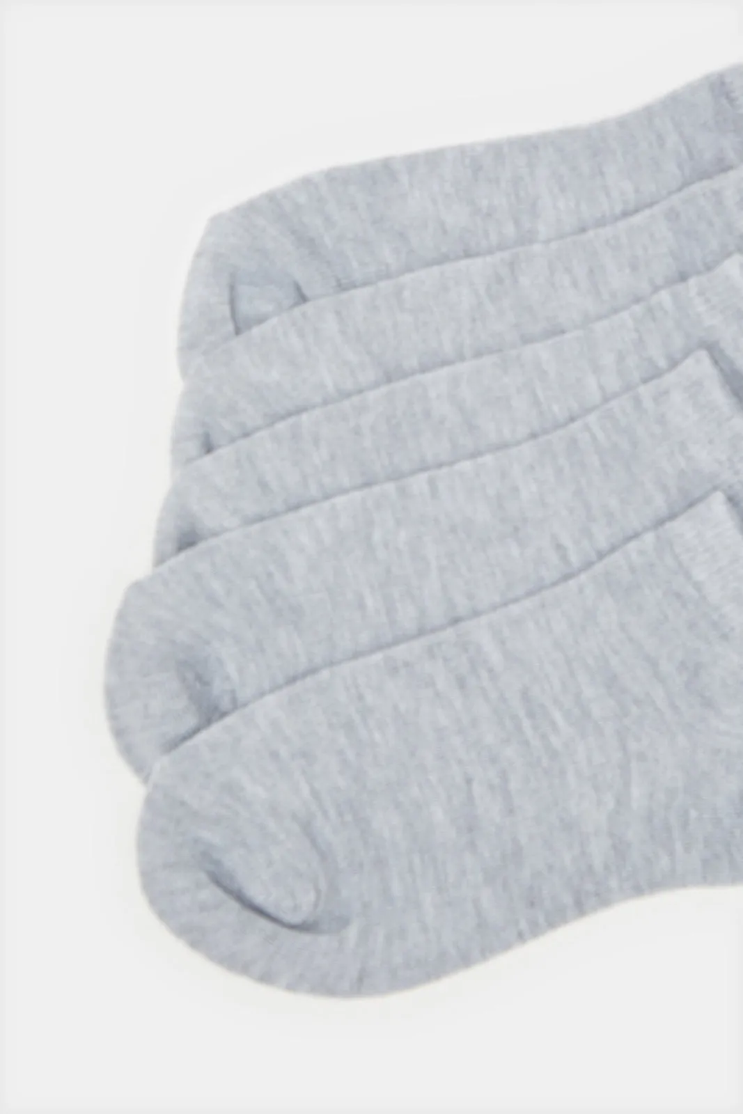 Senior Boys Grey Ankle Length Socks Set (Pack Of 5) sold by Redtag product image thumbnail 3