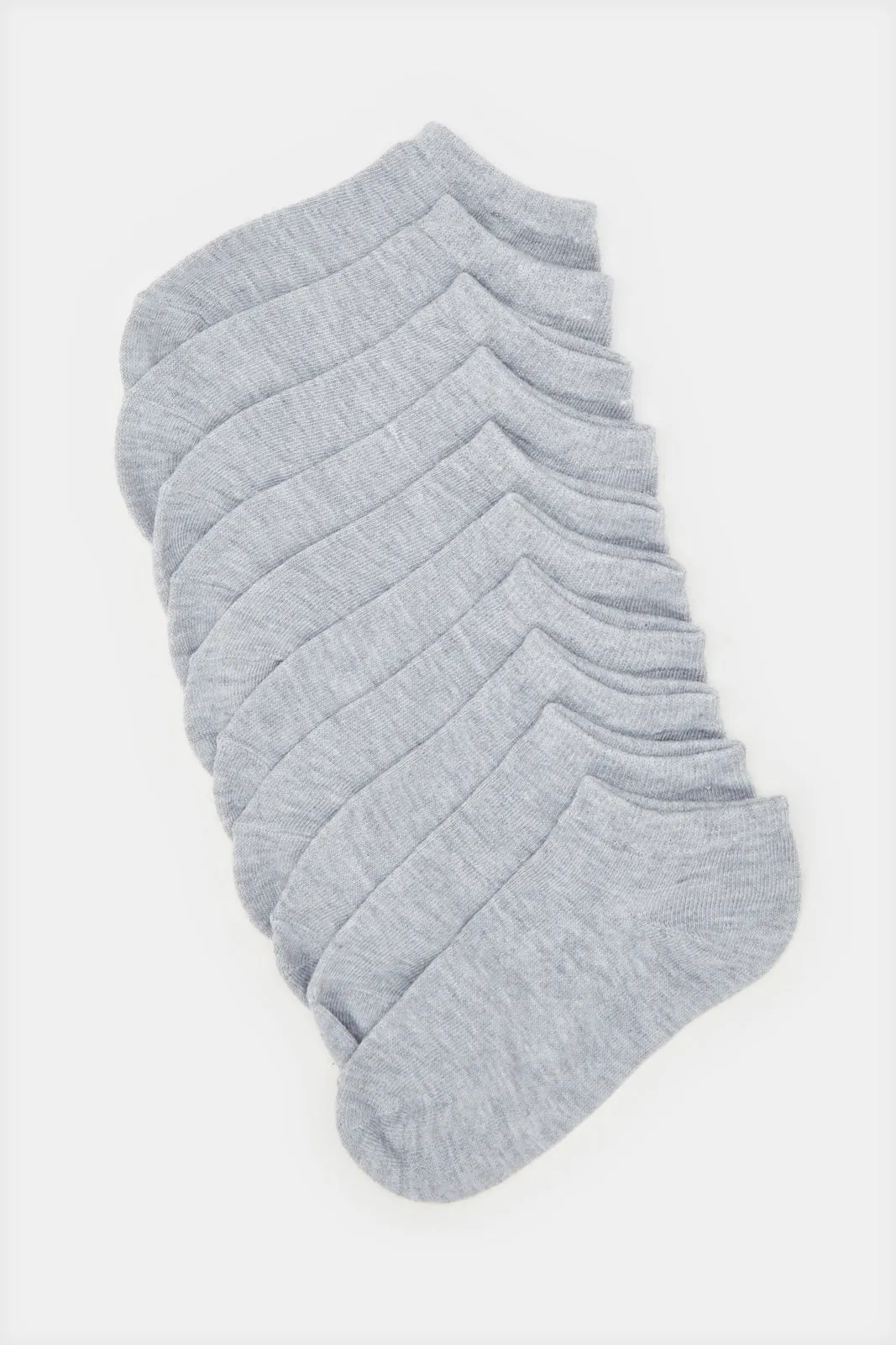 Boys Grey Ankle-Length Socks Set (5 Pairs) sold by Redtag