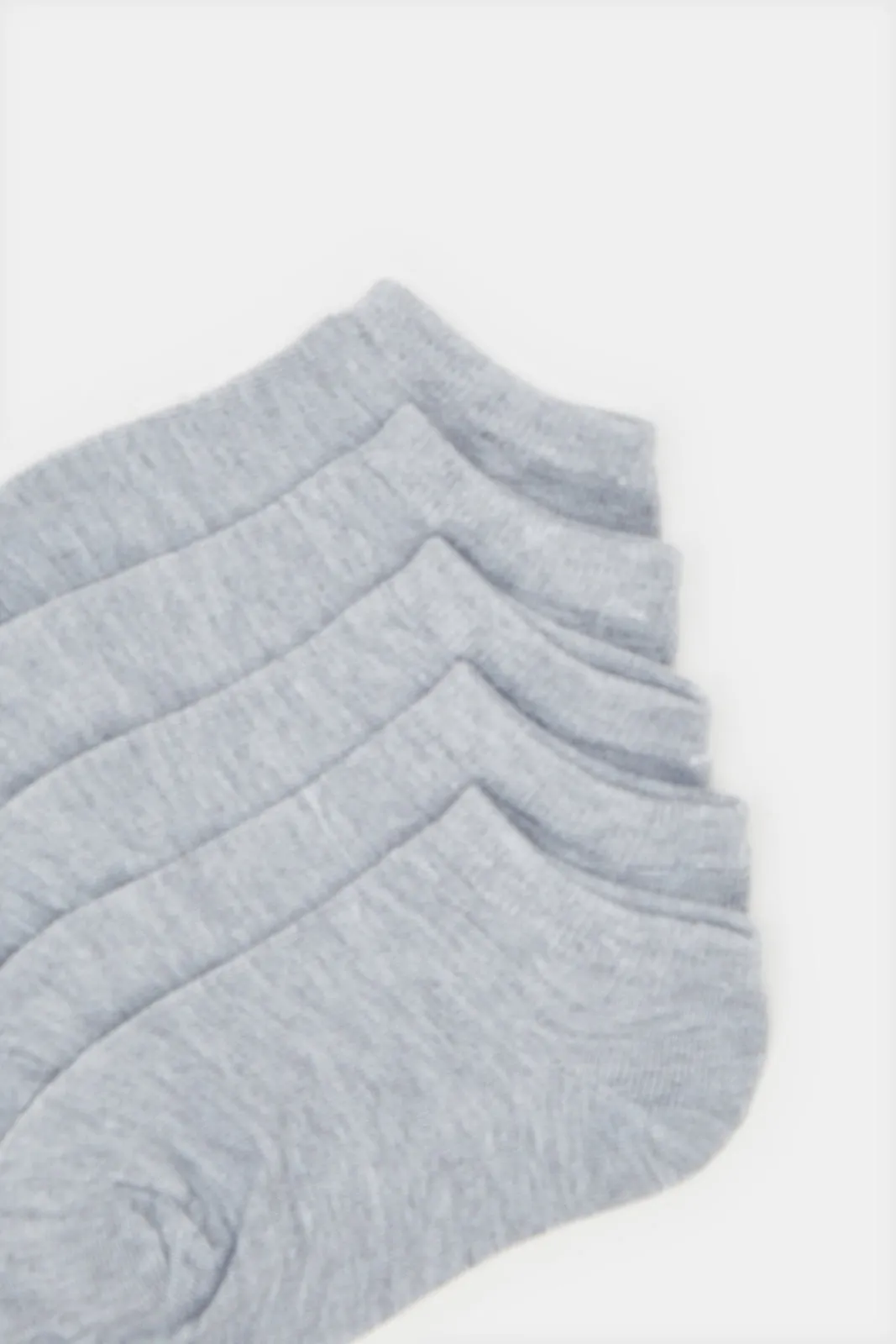 Boys Grey Ankle-Length Socks Set (5 Pairs) sold by Redtag product image thumbnail 2