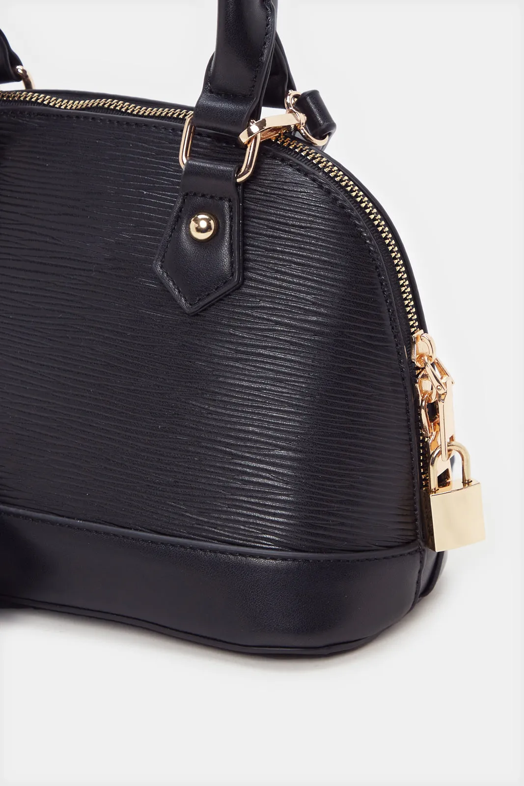 Women Black Embellished Handbag sold by Redtag product image thumbnail 3