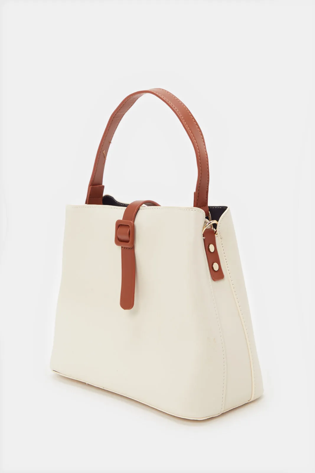 Women Beige Bucket Bag sold by Redtag product image thumbnail 2