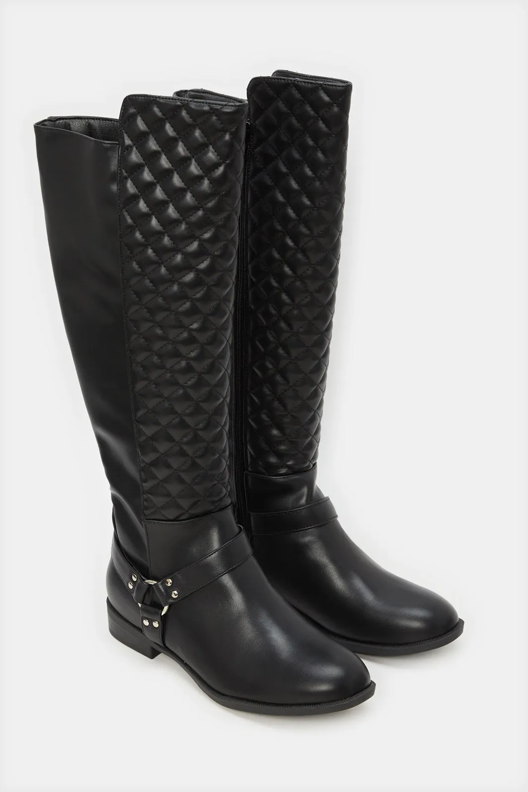 Women Black Embellished Boot sold by Redtag product image thumbnail 2