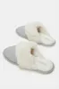 Women Grey Corduroy Slipper sold by Redtag