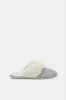 Women Grey Corduroy Slipper sold by Redtag