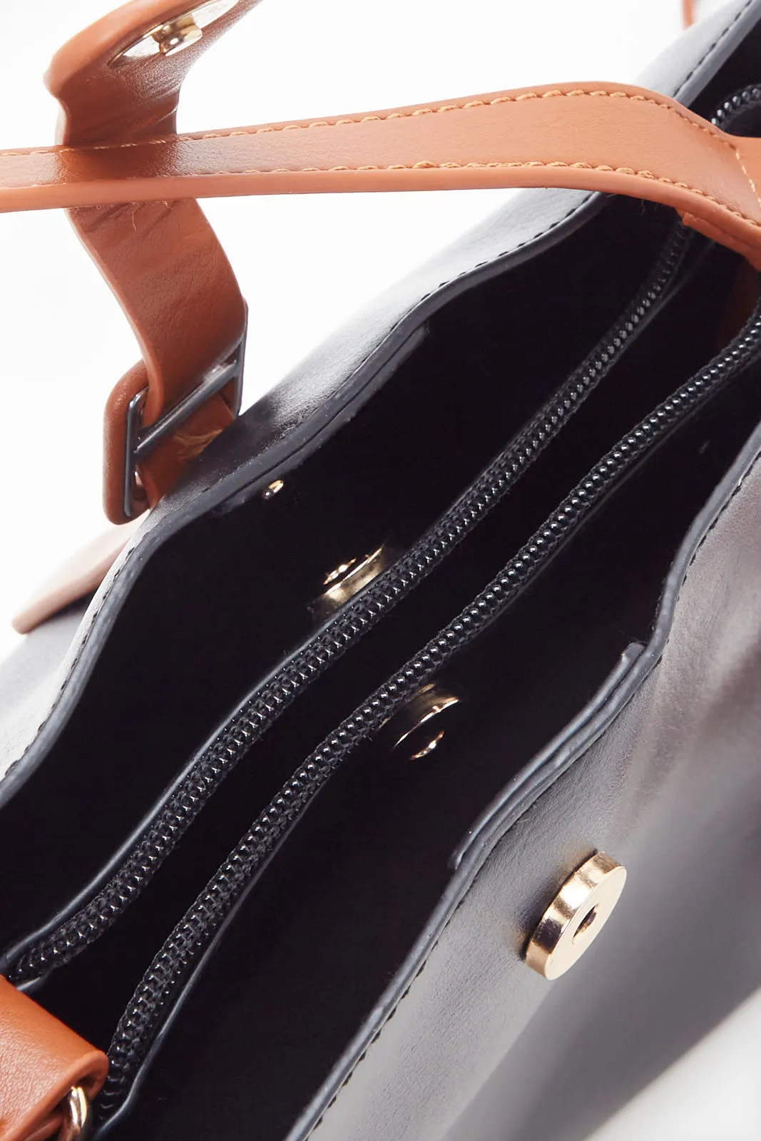 Women Plain Black Bucket Bag sold by Redtag product image thumbnail 4