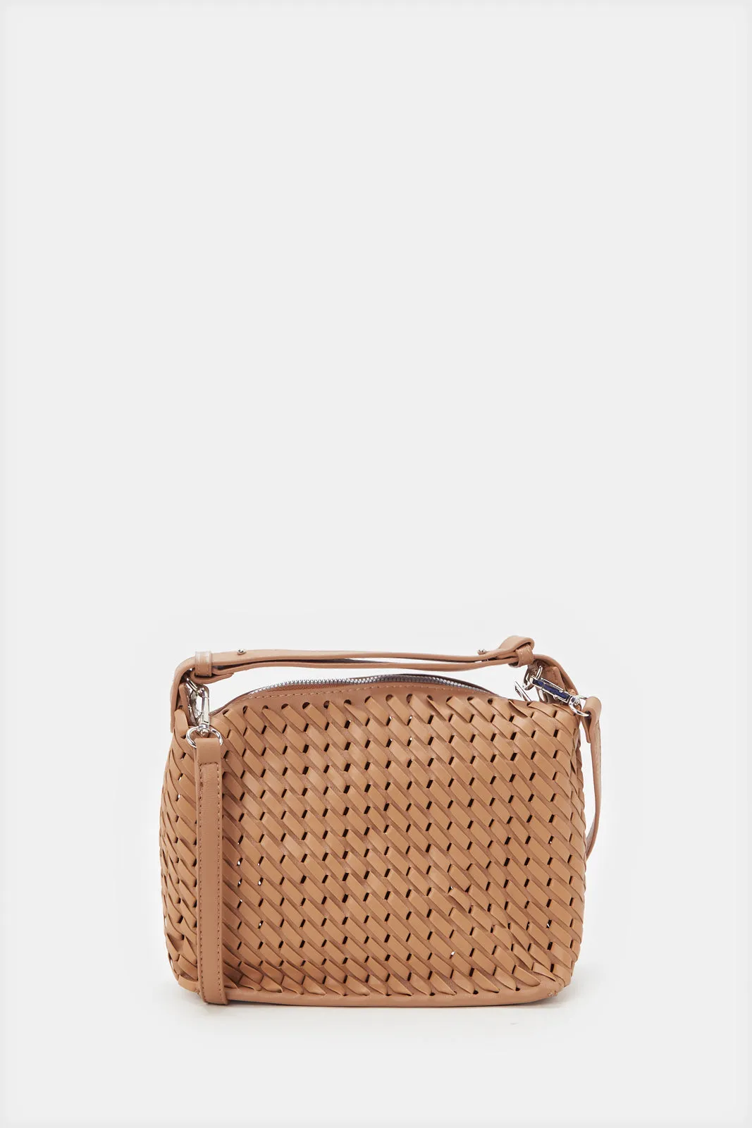 Women Brown Embellished Cross Body Bag sold by Redtag