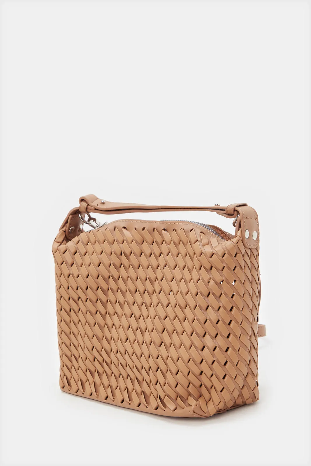 Women Brown Embellished Cross Body Bag sold by Redtag product image thumbnail 2