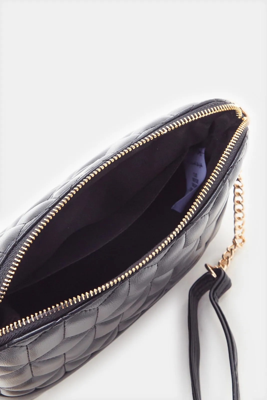 Women Black Quilting Crossbody Bag sold by Redtag product image thumbnail 4