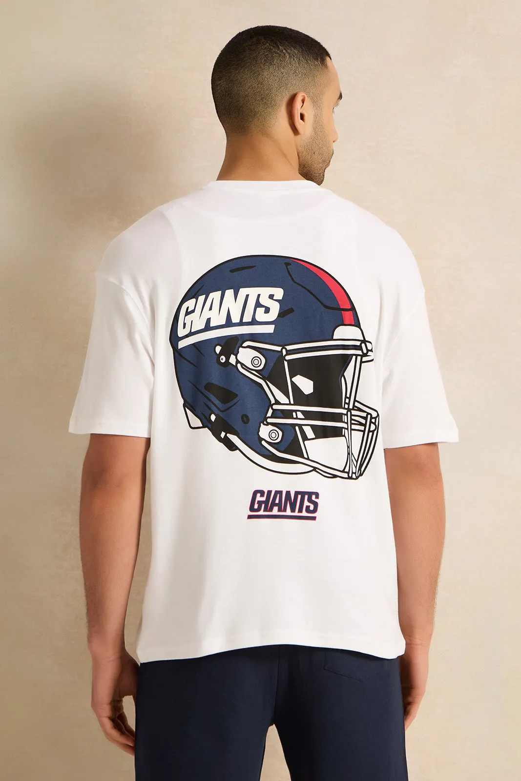 Men Nfl Multi Team Logo Lounge T-Shirt sold by Redtag product image thumbnail 3