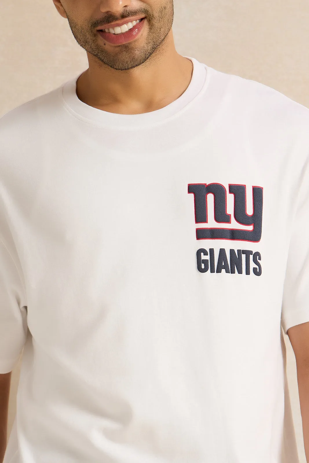 Men Nfl Multi Team Logo Lounge T-Shirt sold by Redtag product image thumbnail 4