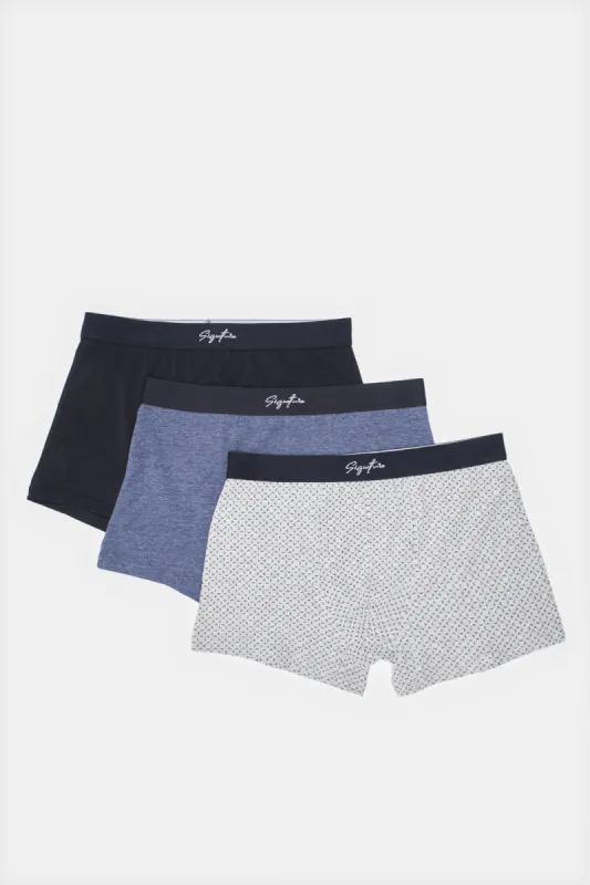 Men Assorted Solid Brief Set (Pack of 3) sold by Redtag