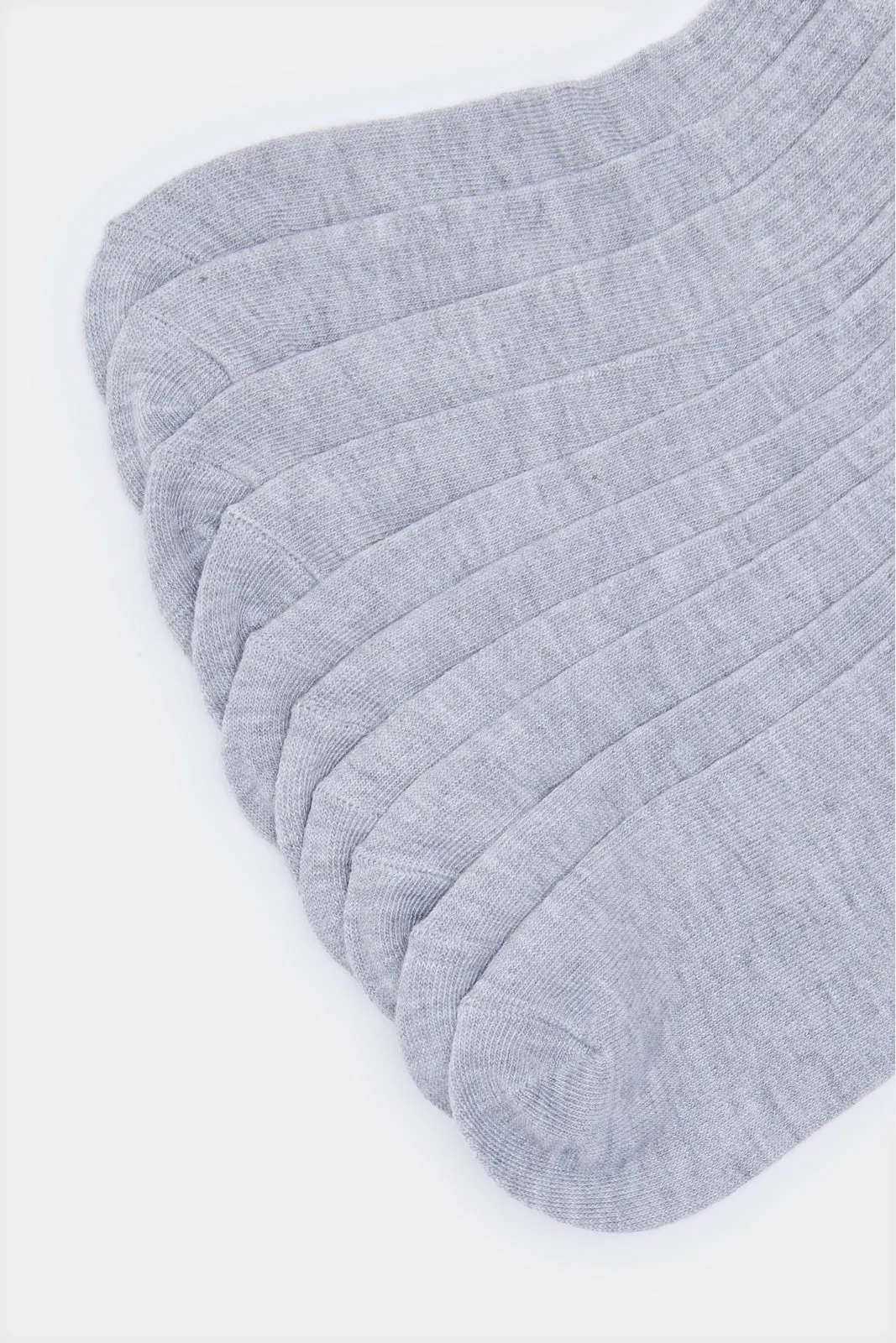 Senior Boys Grey High Ankle Socks Set (Pack of 5) sold by Redtag product image thumbnail 2