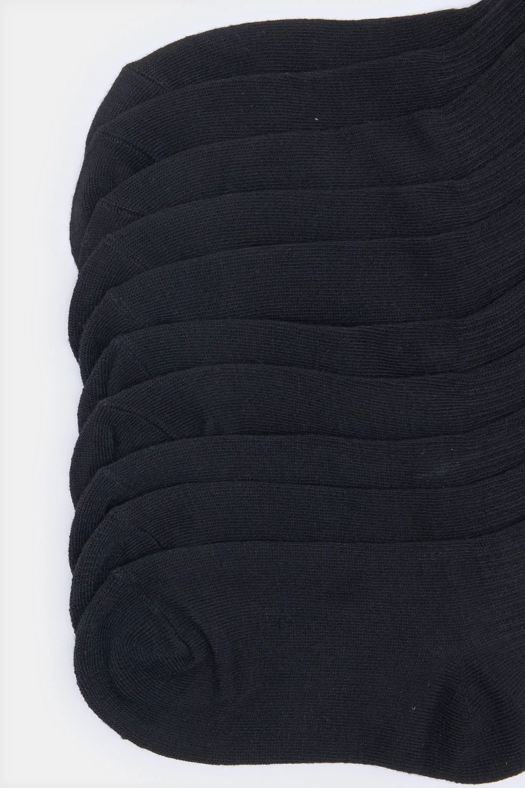 Senior Boys Black High Ankle Socks Set (Pack of 5) sold by Redtag product image thumbnail 2