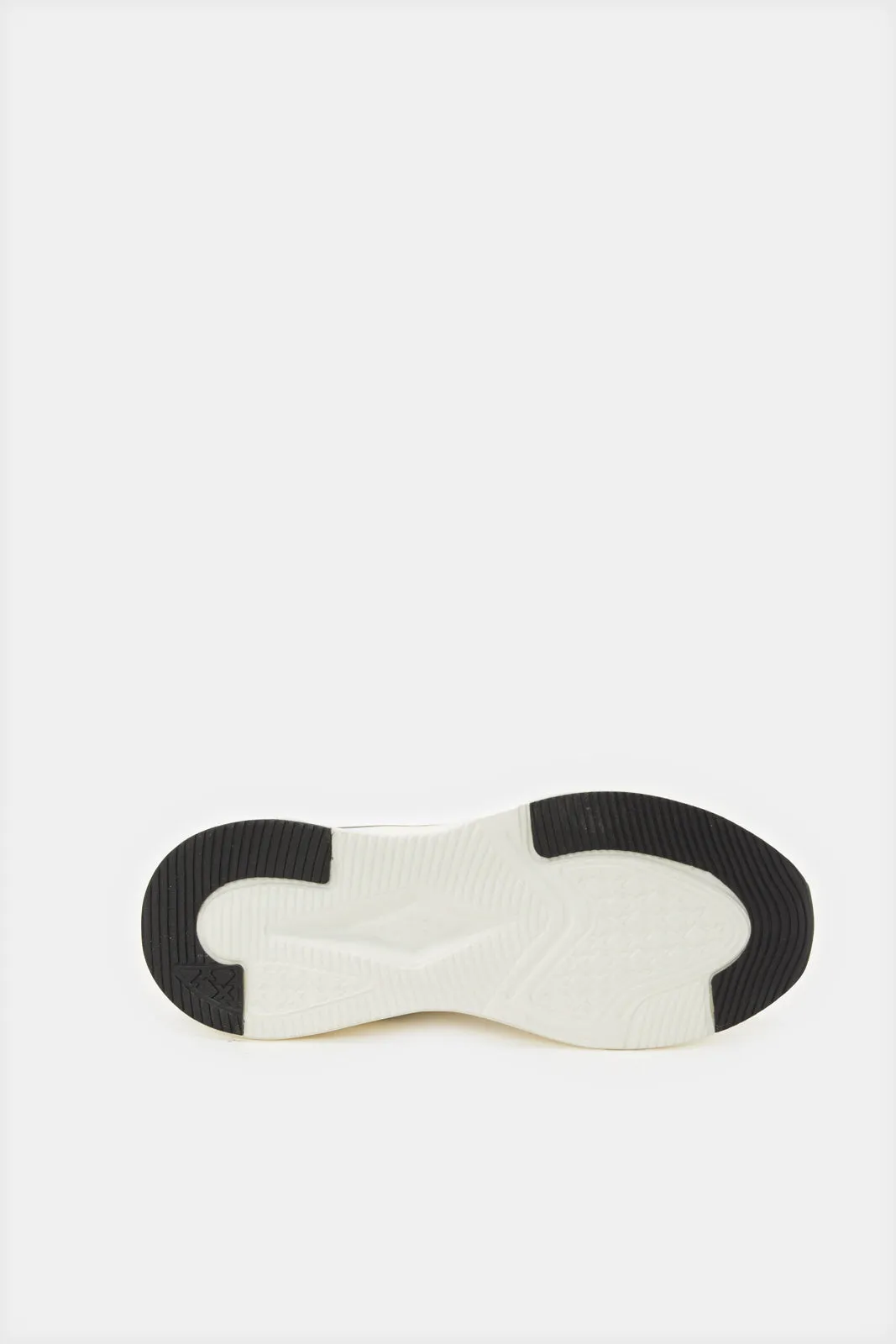 Men White Material Block Trainer sold by Redtag product image thumbnail 5