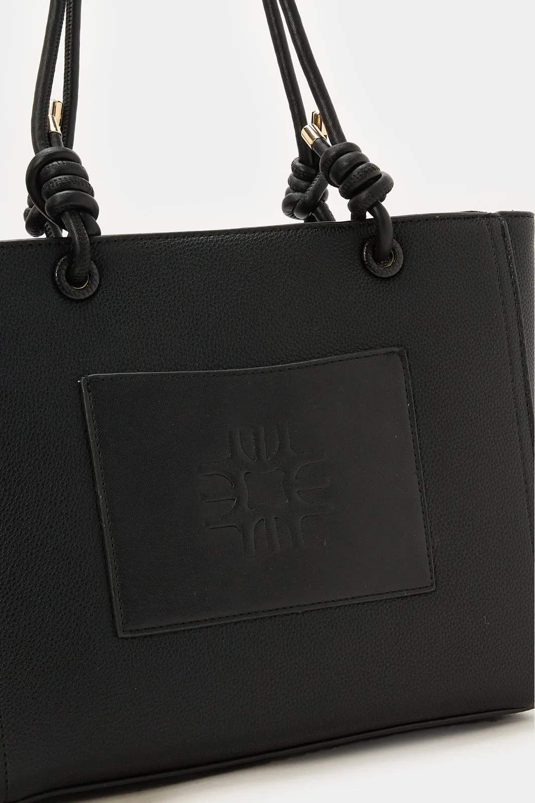 Women Black Embellished Handbag sold by Redtag product image thumbnail 3