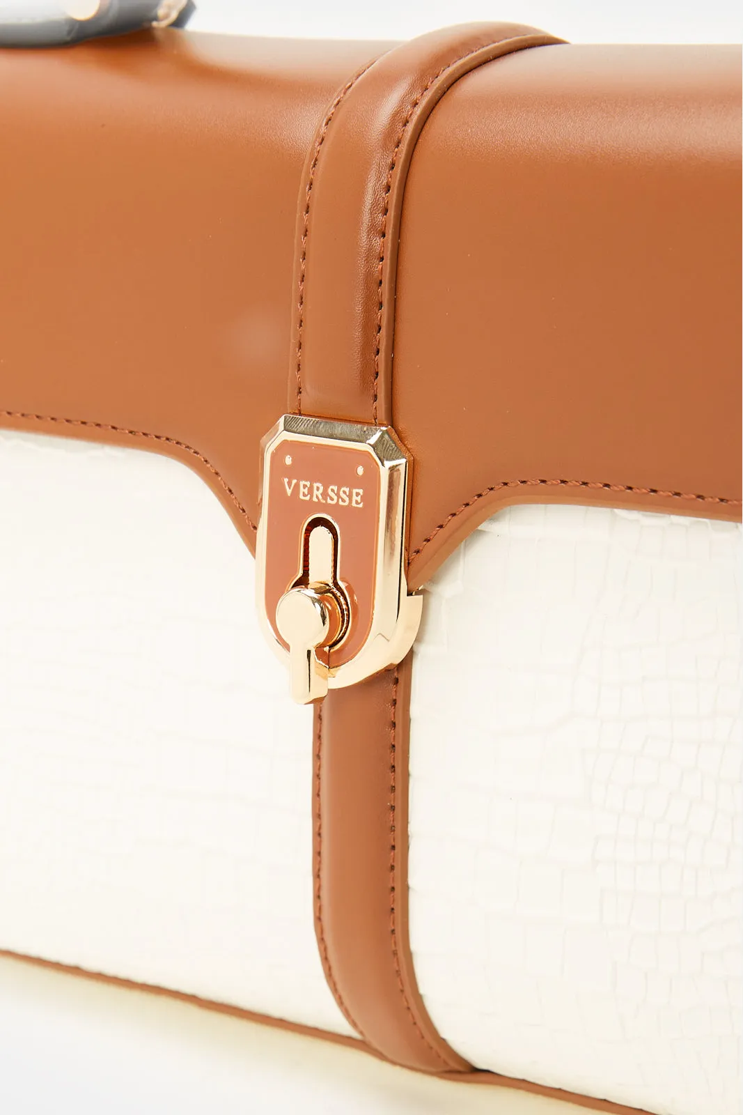 Women Tan Embellished Handbag sold by Redtag product image thumbnail 3