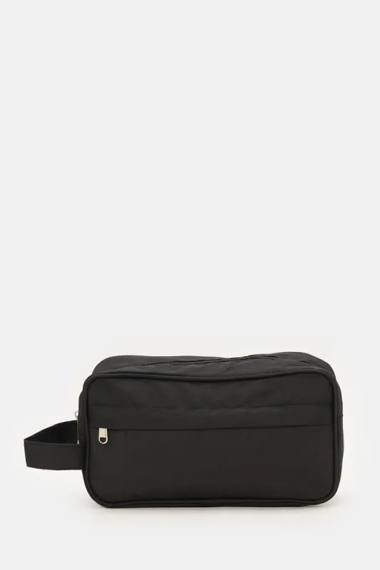 Black Toiltery Kit sold by Redtag