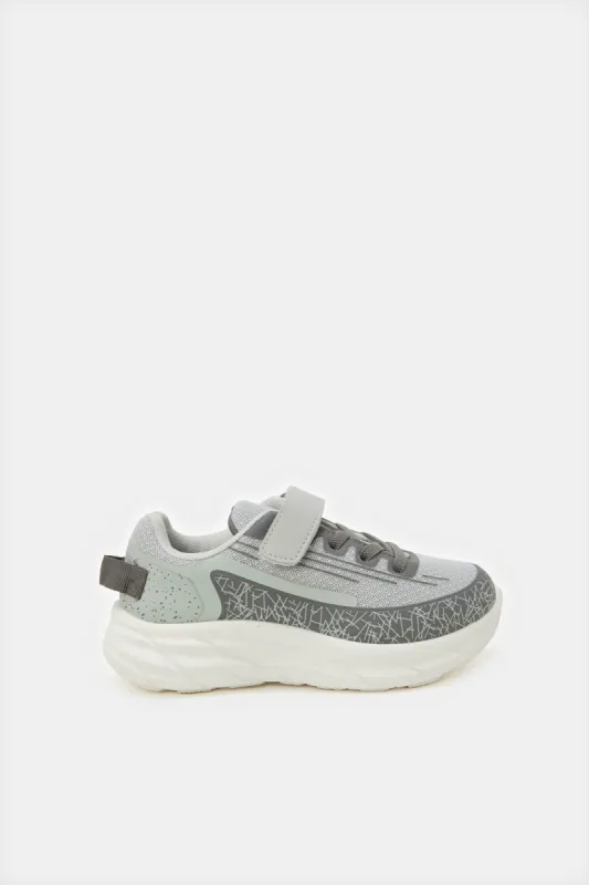 Boys Charcoal Chunky Trainers sold by Redtag