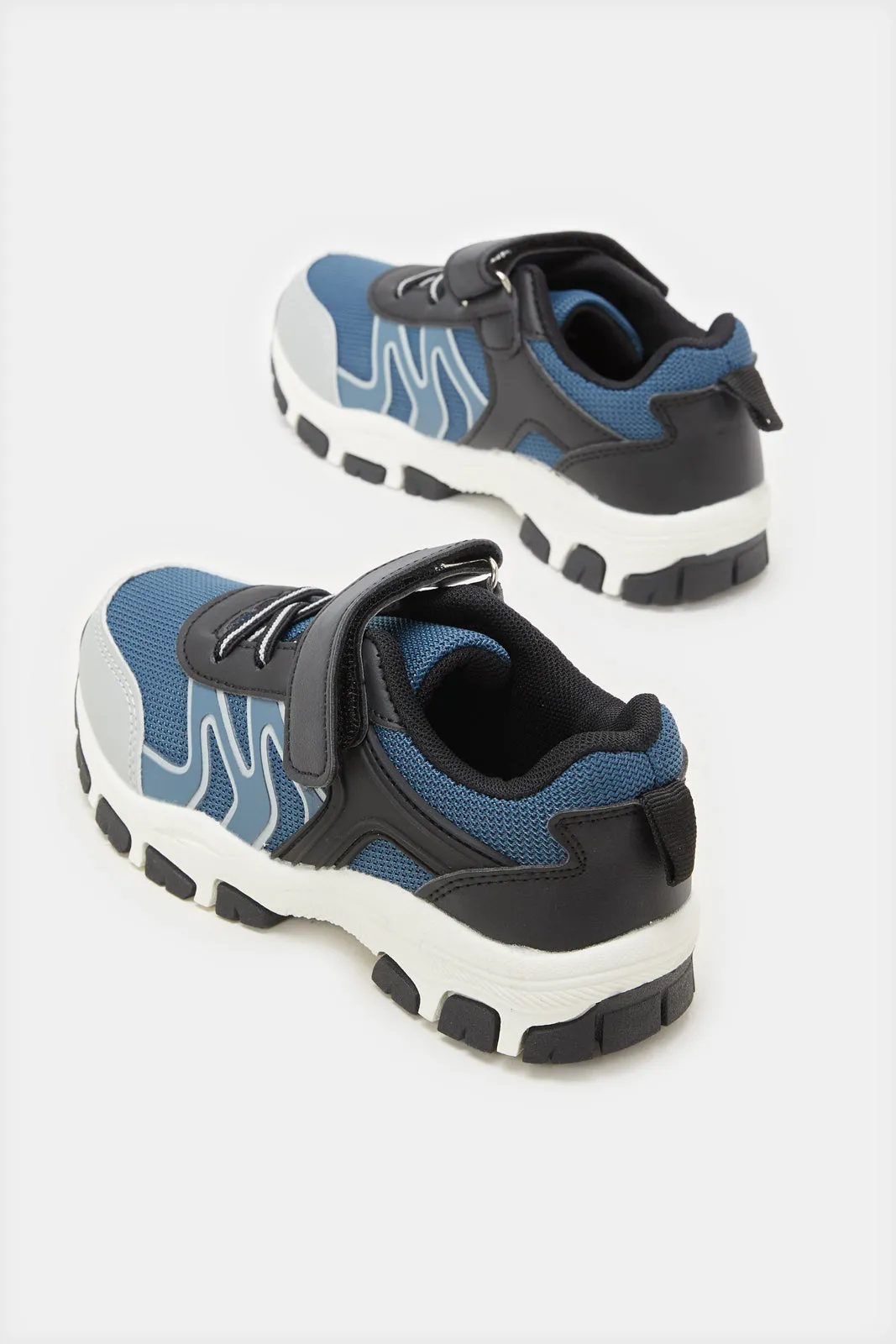 Boys Navy Color Block Trekkers sold by Redtag product image thumbnail 4