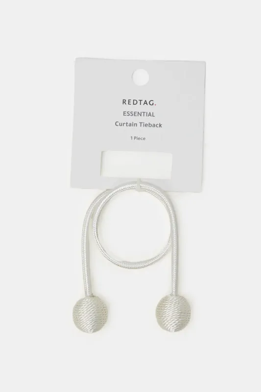 Ivory Embellished Tie- Back sold by Redtag