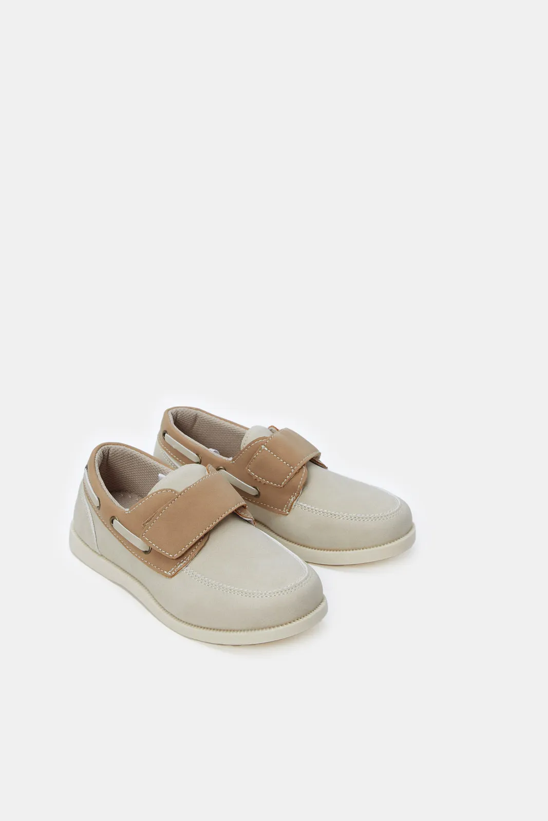 Boys Beige Loafers sold by Redtag product image thumbnail 2