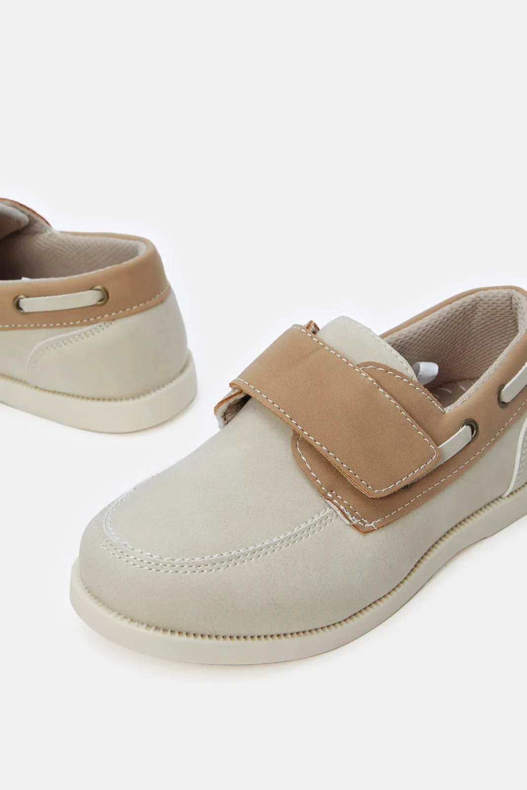 Boys Beige Loafers sold by Redtag product image thumbnail 3