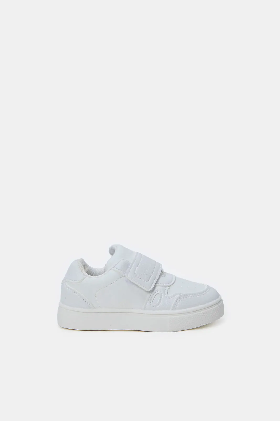 Infant Boys White Embossed Sneakers sold by Redtag