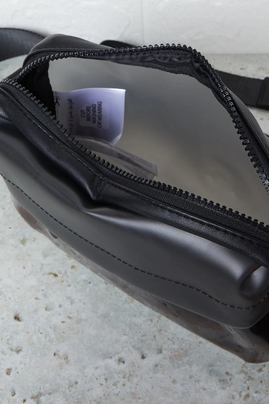 Men Black Cross Body Bag sold by Redtag product image thumbnail 4