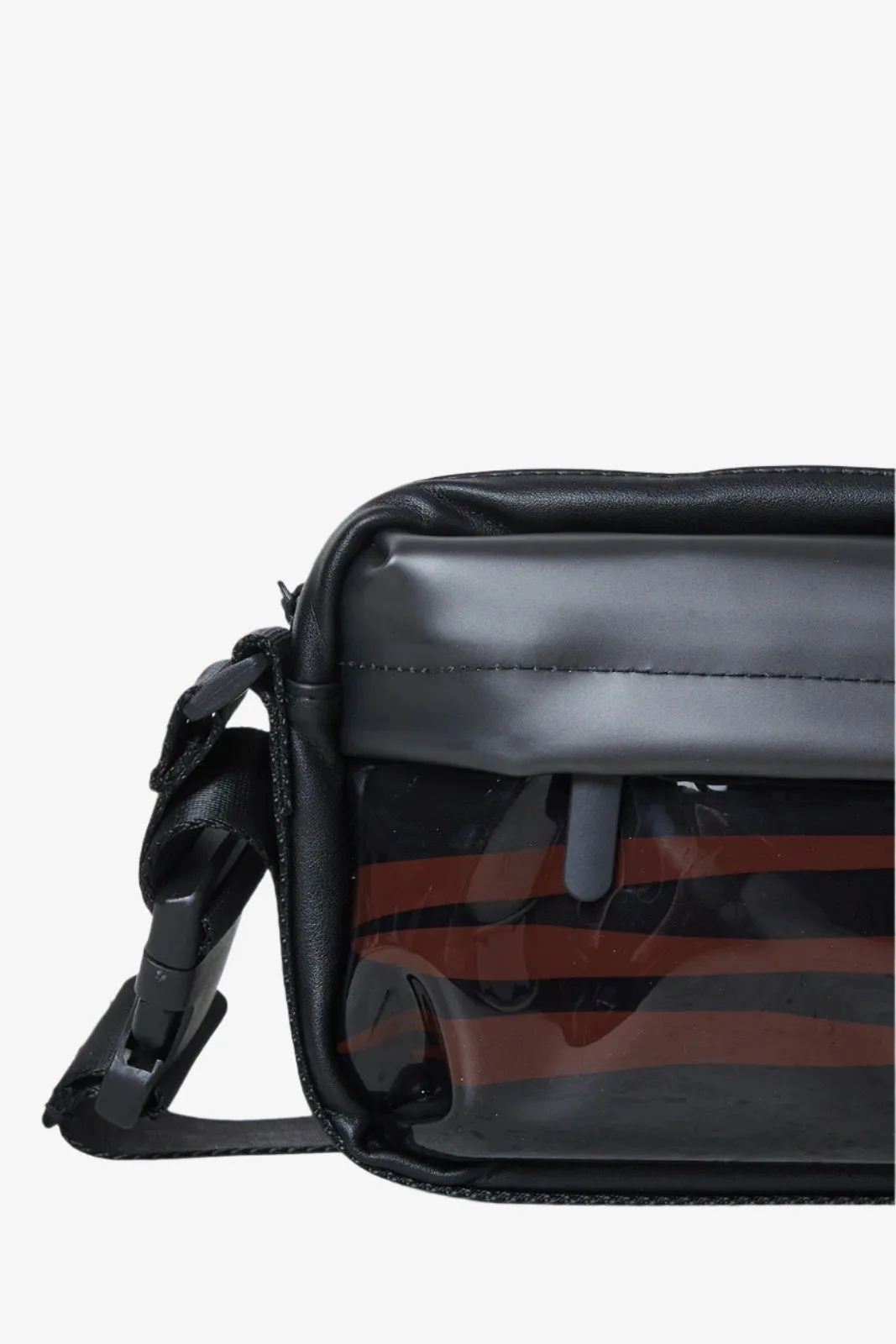 Men Black Cross Body Bag sold by Redtag product image thumbnail 3