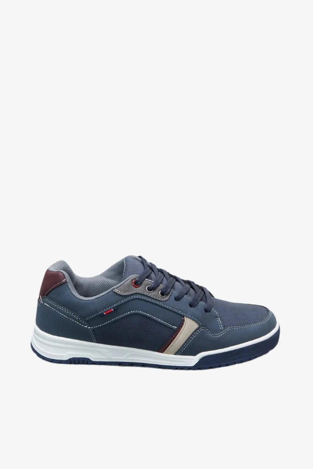 Men Navy Material Block Sneakers sold by Redtag