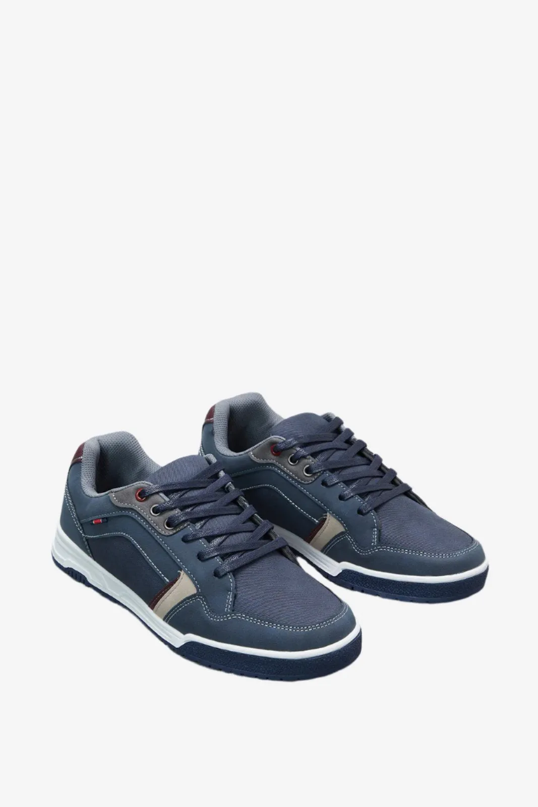 Men Navy Material Block Sneakers sold by Redtag product image thumbnail 2