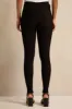 Women Black Ribbed Leggings sold by Redtag