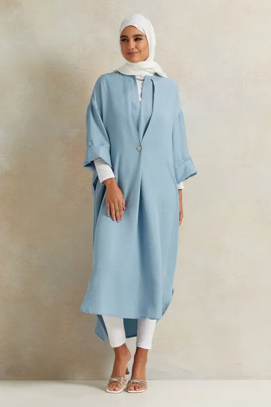 Women Blue Kaftan Dress sold by Redtag