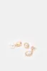 Women Gold Embellished Earrings (3 Piece) sold by Redtag