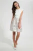 Pink Floral Skater Skirt sold by Redtag