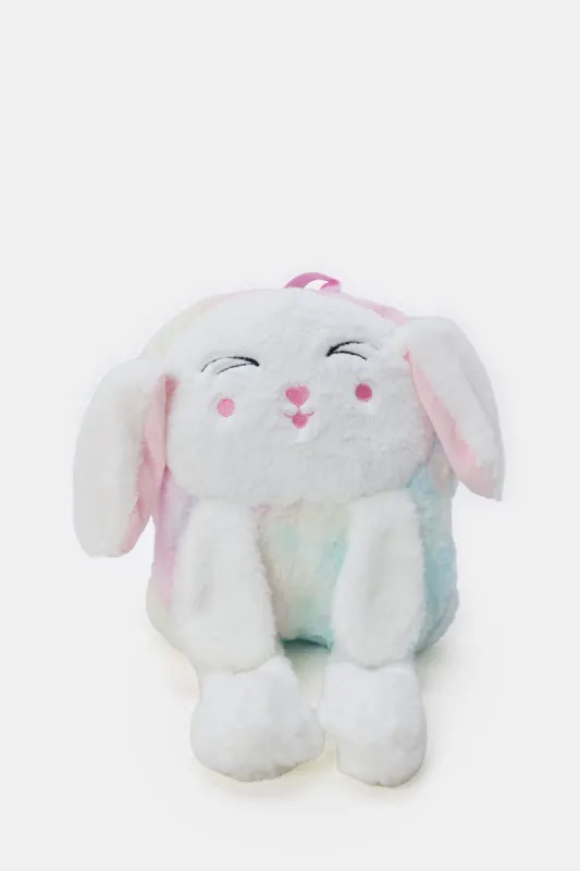 Multi Colour Character Faux Fur Backpack sold by Redtag