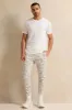 Men White Printed Active Track sold by Redtag