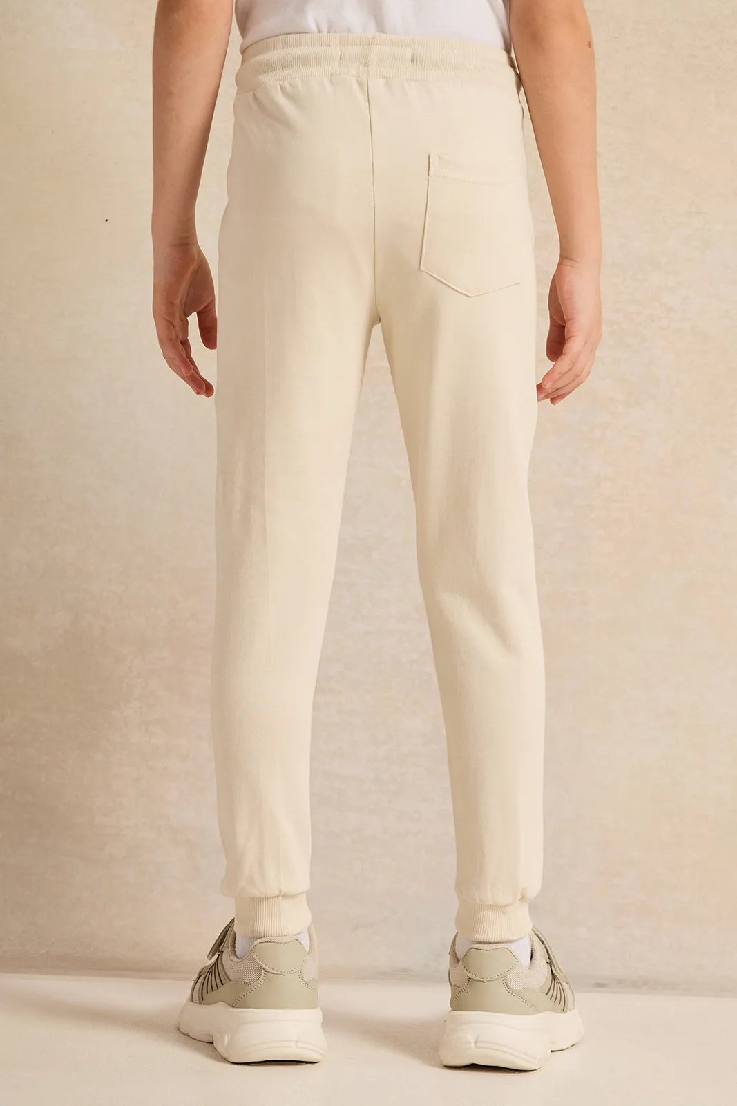 Boys Beige Printed Active Pants sold by Redtag product image thumbnail 3