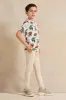 Boys Beige Printed Active Pants sold by Redtag