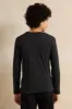 Senior Boys Black Printed T-shirt sold by Redtag