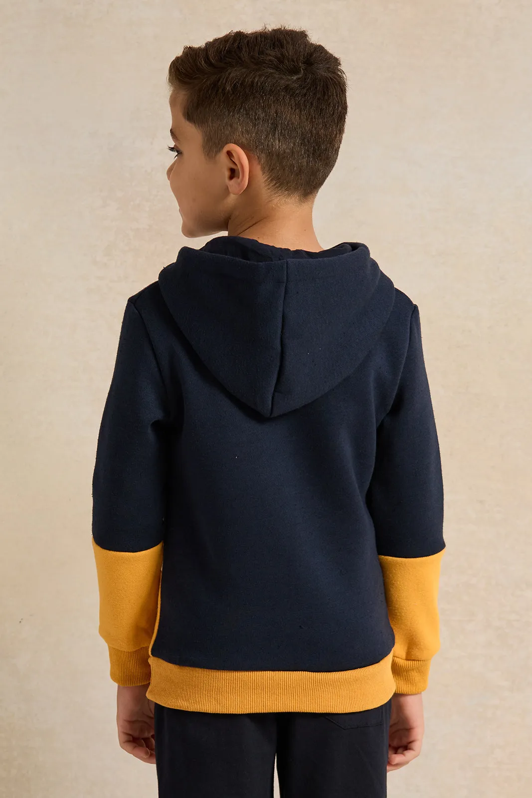 Boys Multicolour Hooded Sweatshirt sold by Redtag product image thumbnail 3