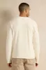Men Ivory Printed Sweatshirt sold by Redtag
