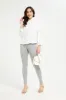 Women Grey Legging With Button sold by Redtag